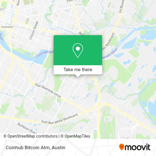 Coinhub Bitcoin Atm map