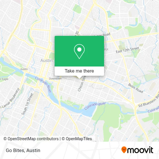 Go Bites map