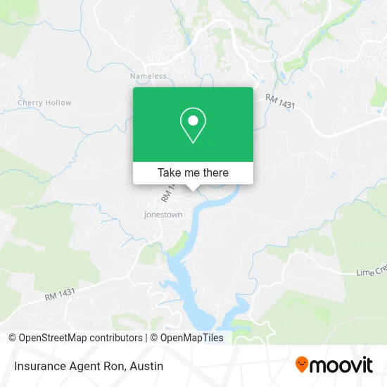 Insurance Agent Ron map