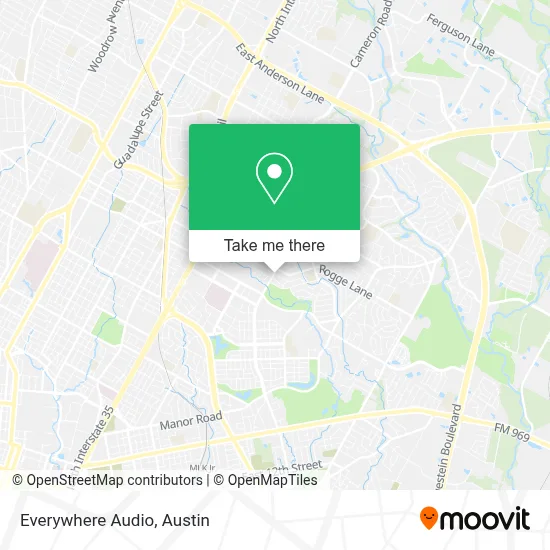 Everywhere Audio map