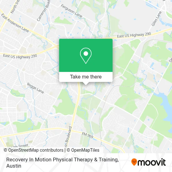 Recovery In Motion Physical Therapy & Training map