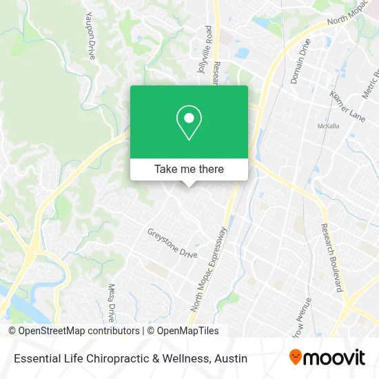 Essential Life Chiropractic & Wellness map