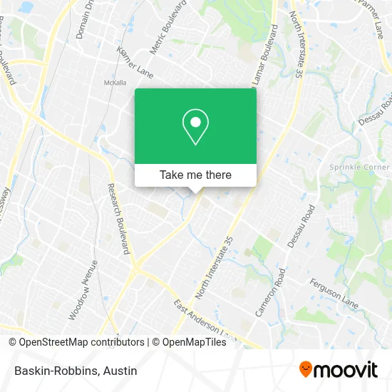 Baskin-Robbins map
