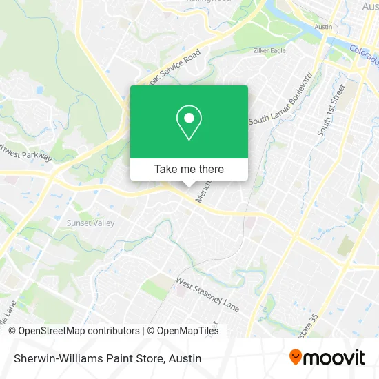 Sherwin-Williams Paint Store map