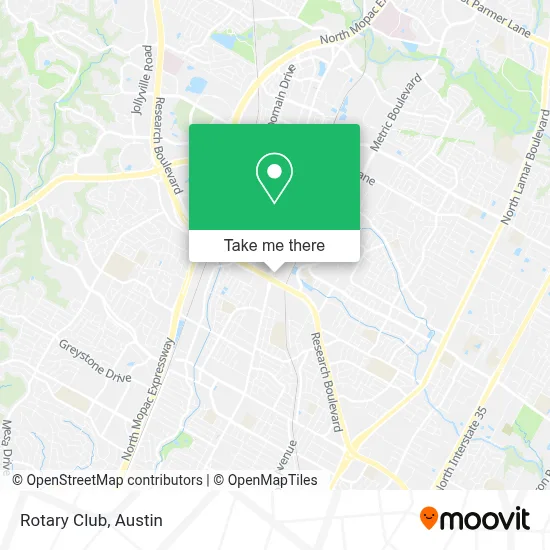 Rotary Club map