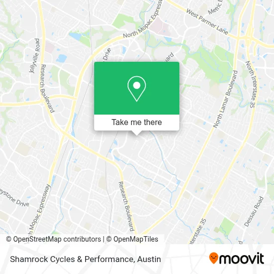 Shamrock Cycles & Performance map