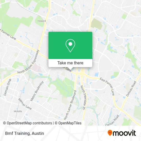 Bmf Training map