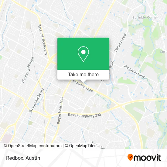 Redbox map