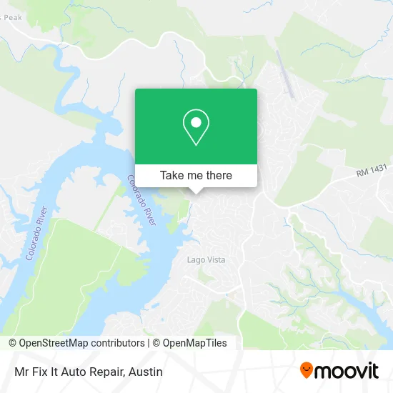 Mr Fix It Auto Repair map