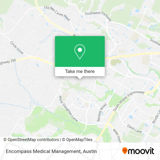 Encompass Medical Management map