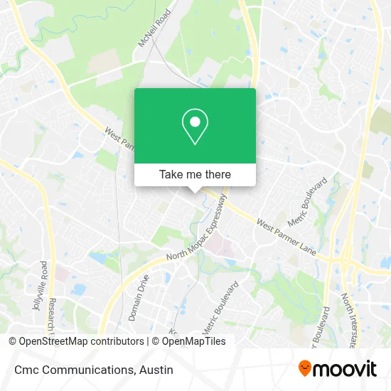 Cmc Communications map