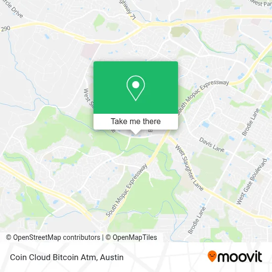 Coin Cloud Bitcoin Atm map