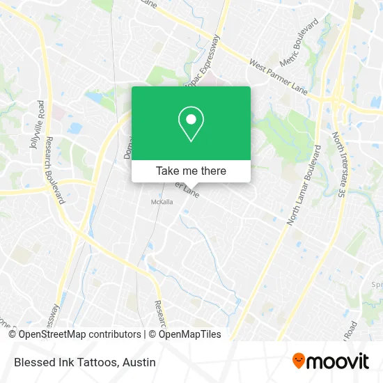 Blessed Ink Tattoos map
