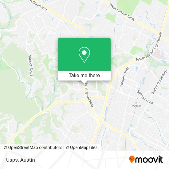Usps map