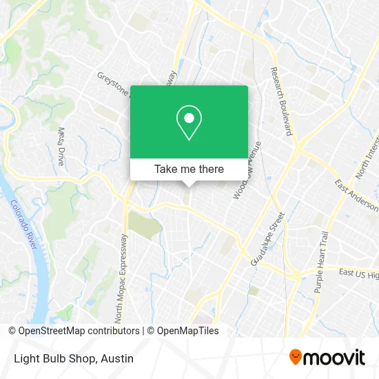 Light Bulb Shop map