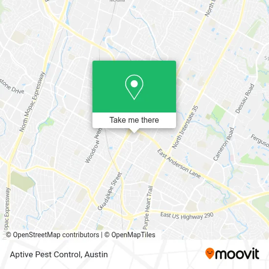 Aptive Pest Control map