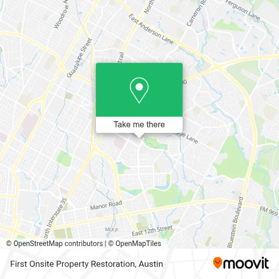 First Onsite Property Restoration map