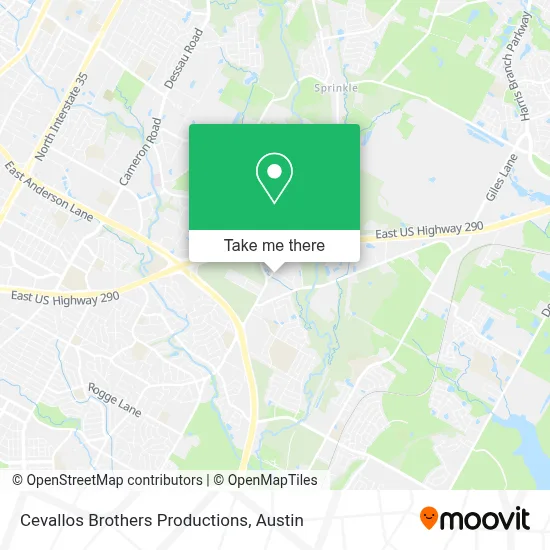 Cevallos Brothers Productions map