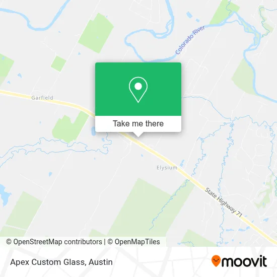 Apex Custom Glass map