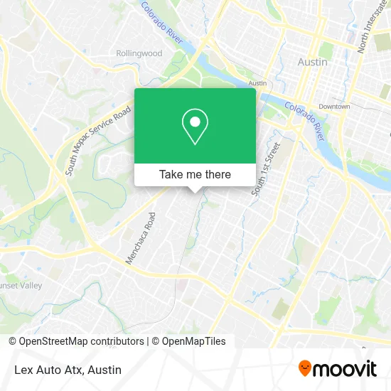 Lex Auto Atx map