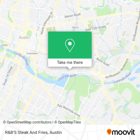 R&B’S Steak And Fries map