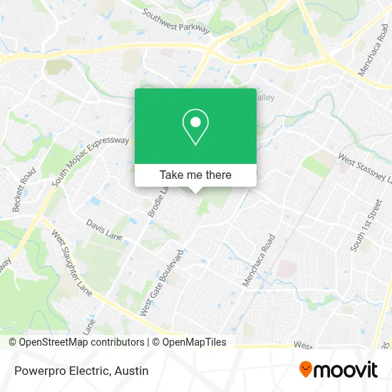 Powerpro Electric map