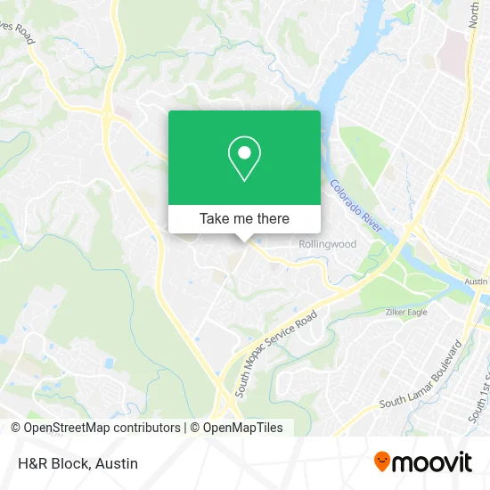 H&R Block map