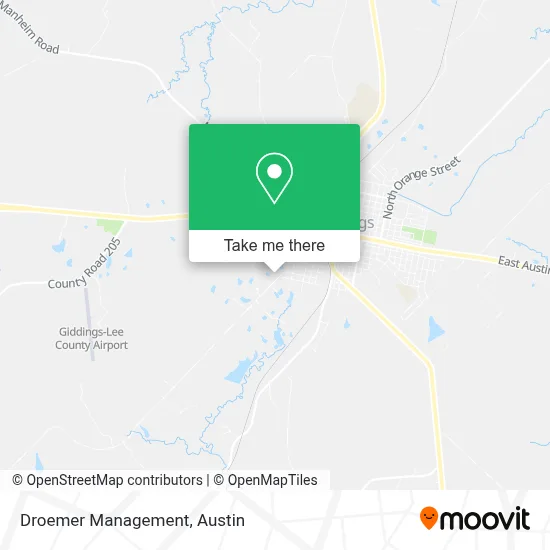 Droemer Management map