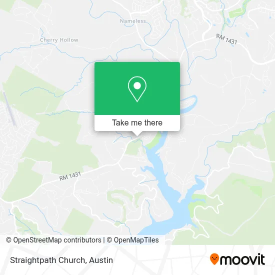 Straightpath Church map