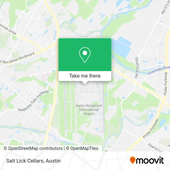 Salt Lick Cellars map