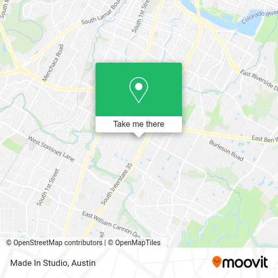 Made In Studio map