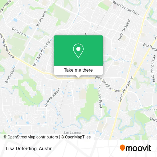 Lisa Deterding map