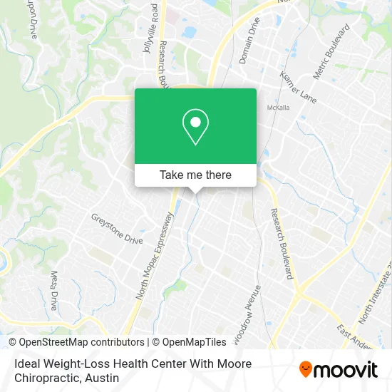 Ideal Weight-Loss Health Center With Moore Chiropractic map