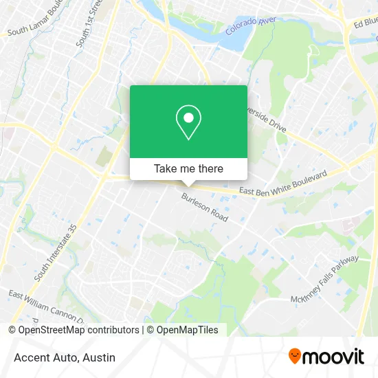 Accent Auto map