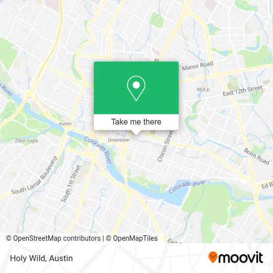 Holy Wild map