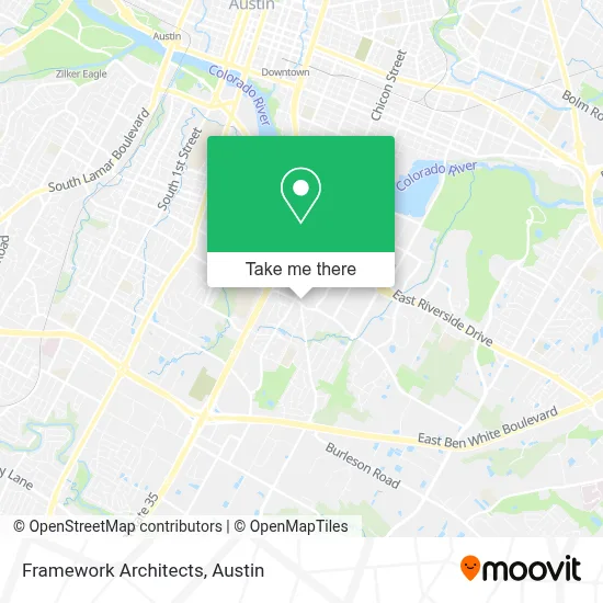Framework Architects map