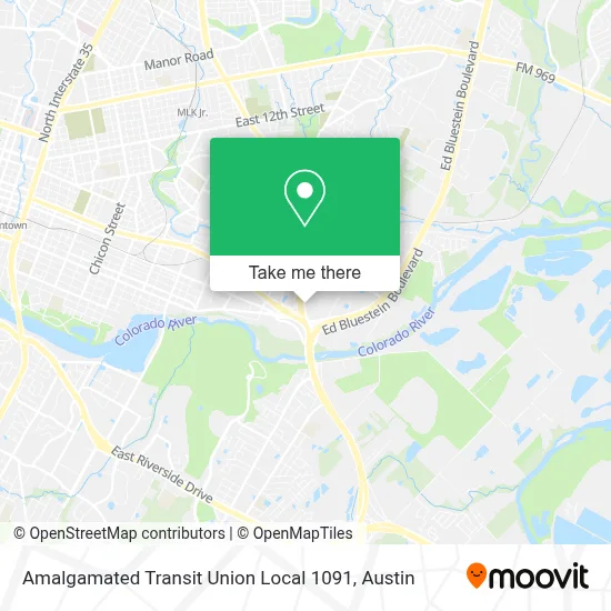 Amalgamated Transit Union Local 1091 map