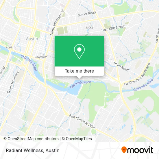Radiant Wellness map