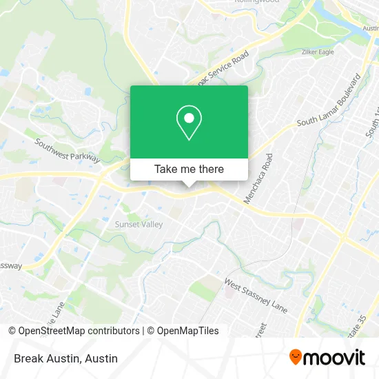 Break Austin map