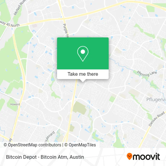 Bitcoin Depot - Bitcoin Atm map