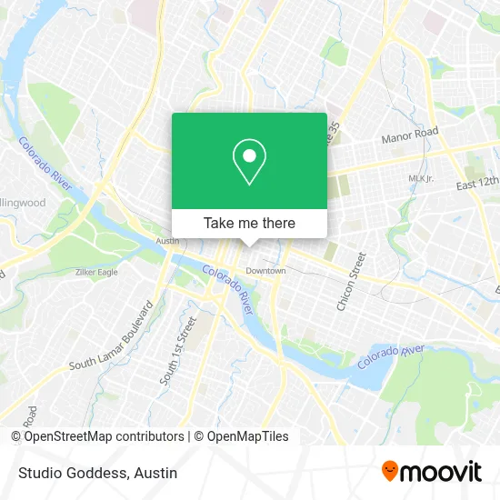 Studio Goddess map