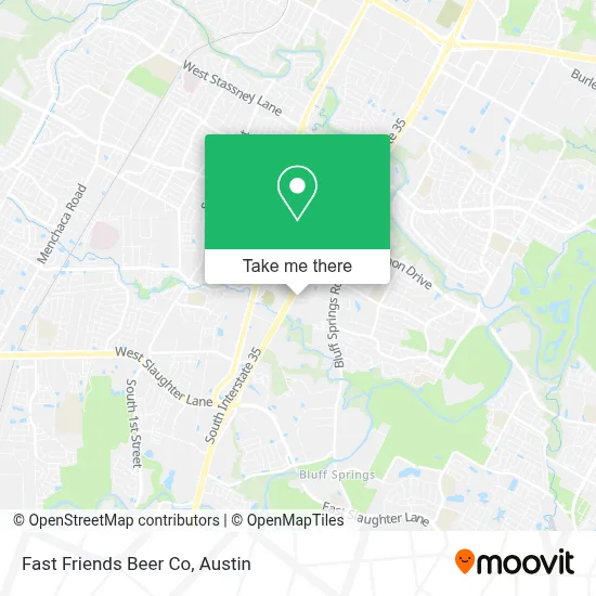 Fast Friends Beer Co map