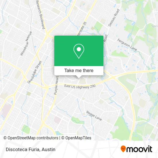 Discoteca Furia map