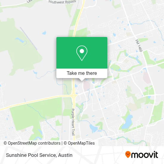 Sunshine Pool Service map