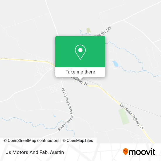 Js Motors And Fab map