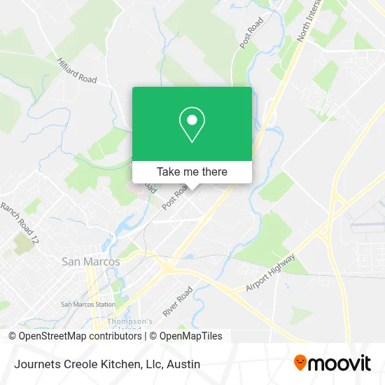 Journets Creole Kitchen, Llc map