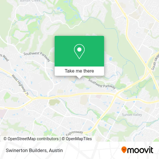 Swinerton Builders map