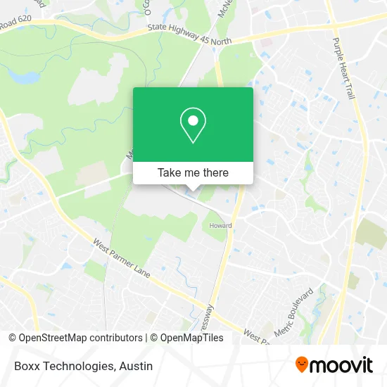 Boxx Technologies map