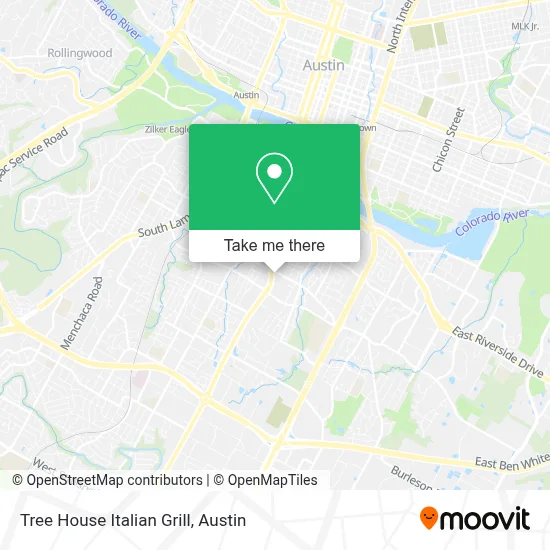 Tree House Italian Grill map