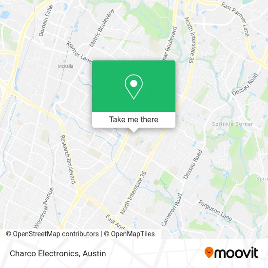 Charco Electronics map